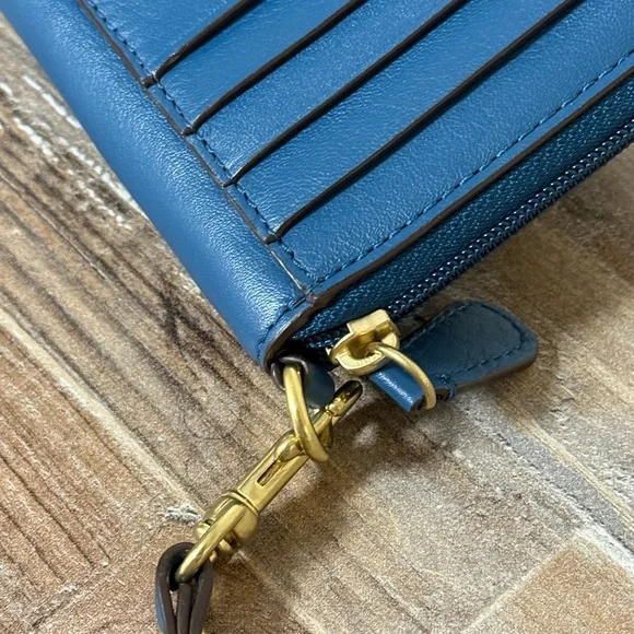 Coach Legacy Leather Wristlet - Picture 3 of 10